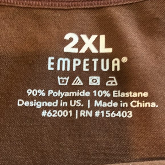 Empetua Body Shaping Camisole Size 2XL.  NWOT - Picture 2 of 3